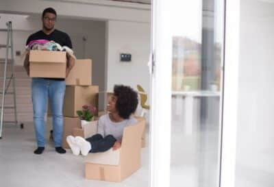 what to do while movers are moving